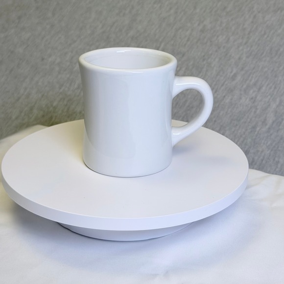 Tuxton Other - Tuxton White Ceramic Coffee Mug Diner Style Heavy Duty Vitrified China M30